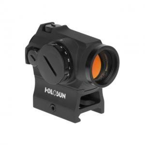Holosun Micro Red Dot Sight, 2 MOA & 65MOA Ring Reticle, MAO, Black, HE503R-GD