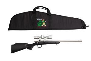 Keystone Sporting Arms Crickett Rifle Package Black / Stainless 22 LR KSA2245BSC