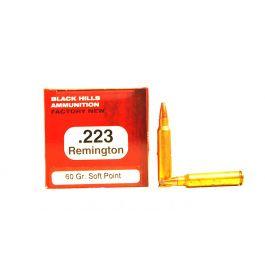 223 Remington 60gr Soft Point Ammo - New Rifle 223 Remington 60gr Soft Point 50/Box