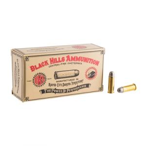Black Hills Cowboy Action Ammunition 38 Long Colt 158 Grain Lead Round Nose Box of 50