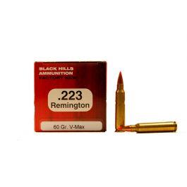 Black Hills 223 Remington 60gr V-Max Ammunition 50rds - M223N10