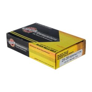 Black Hills Gold Ammo .25-06 Remington 100 Grain Barnes TSX 3200 fps 20 Rd./Box