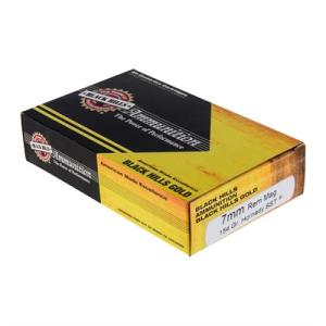 Black Hills Gold Ammo 7mm Remington Magnum 154gr Sst - 7mm Remington Magnum 154gr Sst 20/Box