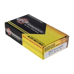 Black Hills Gold Ammo 243 Winchester 85gr Tsx - 243 Winchester 85gr Tsx 20/Box