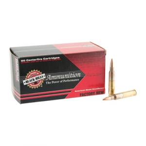 Black Hills Ammunition 5.56x45mm NATO 77 GR Hollow Point OTM 50 Round Box D556N9 (50)