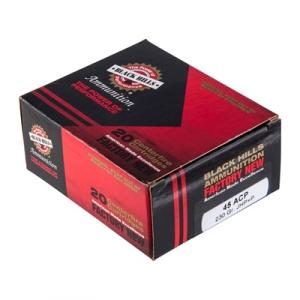 BLKHILLS D45N620 45ACP 230+PGR JCKTD HP 25/25