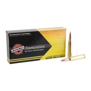 Black Hills Gold Ammo .338 Lapua Magnum 250 Grain Nosler AccuBond 2825 fps 20 Rd./Box