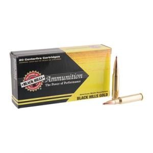 308 - 155 Grain ELD Match - Black Hills Gold - 20 Rounds