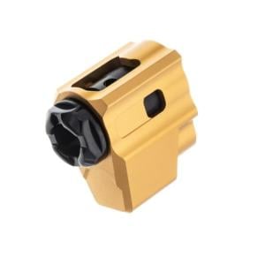 Tyrant CNC T-Comp Glock 43/43x/48 Compensator Gold/Black