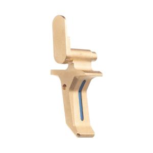 Tyrant Designs T-Comp Sig Sauer P320 Trigger, Gold / Blue