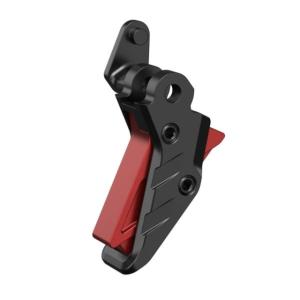 Tyrant Designs Sig Sauer P365 Intellifire Trigger, Black Shoe / Red Hardware