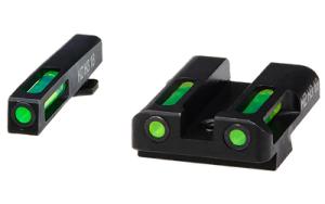 HiViz Glock 17/19/26/27/33/34 Litewave H3 Tritium/Litepipe Sight Set