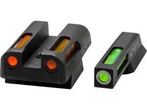 HiViz LiteWave H3 Tritium / Litepipe Glock Night Sight Set