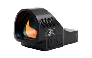 C&H Precision Weapons COMP Red Red Dot 1X - Black