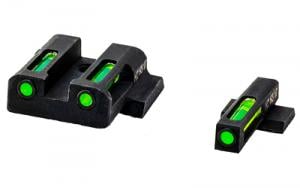 Hiviz H3 NS S&W M&P Shield Sights, Green / Green
