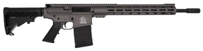 Great Lakes Firearms & Ammo GLFA AR-10 Rifle 18" Tungsten 308 Win/7.62 NATO GL10308 TNG