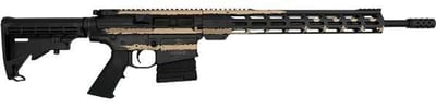 Great Lakes Firearms & Ammo GLFA AR-10 Rifle 18" Desert Flag 308 Win/7.62 NATO GL10308F-DST