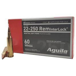 Hunting 22-250 Remington Rifle Ammo - Hunting 22-250 Remington 60gr Soft Point 20/Box
