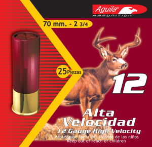 Aguila 1C1200BA Field  12 Gauge 2.75" 1 oz 0 Buck Shot 25 Bx/ 10 Cs