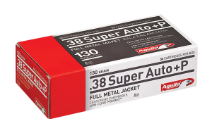Handgun 38 Super +p Ammo - 38 Super +p 130gr Full Metal Jacket 50/Box 640420003153