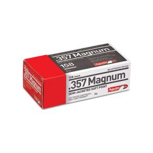 Aguila .357 Magnum 158 Grain Semi-Jacketed Soft Point Handgun Ammo 640420003160