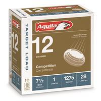 Aguila Competition Target Loads, 12 Gauge, 2 3/4", 1 oz. Shotshells, 25 Rounds 1CHB1328