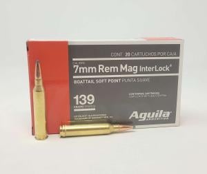 Hunting 7mm Remington Magnum Rifle Ammo - Hunting 7mm Remington Magnum 139gr Soft Point 20/Box