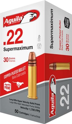 Aguila AGUILA AMMO .22LR CASE LOT SUPER MAX 30GR. LDRD 1000RD CS