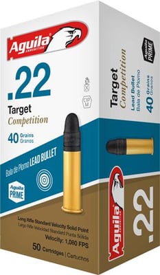 Aguila AGUILA AMMO .22LR CASE LOT TARGET .40GR LEAD RN 1000RD CS