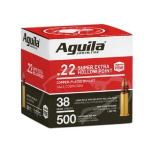 Super Extra Hv 22 Long Range Copper Plated Hollow Point Ammo - 22 Long Rifle 38gr Cphp 500/Box 1B221118