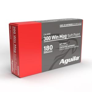 Hunting 300 Winchester Magnum Rifle Ammo - Hunting 300 Winchester Magnum 180gr Soft Point 20/Box