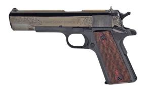 Colt 1911 Government Classic Engraved 45 ACP O1911C-AUTOBLKGLD