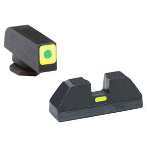 AmeriGlo Glock 20 Tritium Night Sights, LumiLime GL615