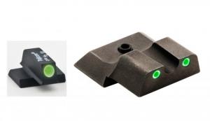 AmeriGlo Tritium S&W M&P Shield Sights, Green SW145