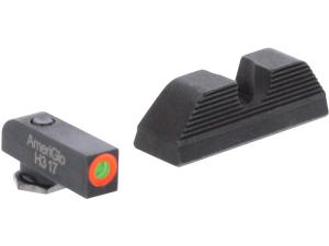 AmeriGlo UC Glock Sights Set, Tritium / Black