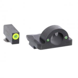 AmeriGlo Glock 17/19/19x/26 Gen 5 Ghost Ring Night Sight  Green Tritium W/L 644406910725