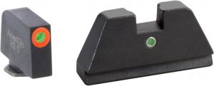 AmeriGlo Glock 34 2XL Tritium Night Sight, Tall 3 Dot, Green / Green