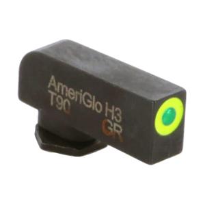 Ameriglo ProGlo Green Tritium w/LumiGreen Outline .19"H .125"W Front Sight for Glock GL-212T-190-GRC GL-212T-190-GRC