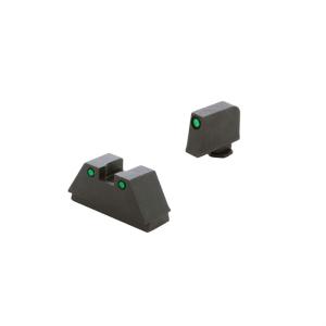 AmeriGlo Glock 2XL Tritium Night Sight, Tall 3 Dot, Green / Green GL-813