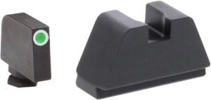 AmeriGlo Glock 2XL Tritium Night Sight, Tall 3 Dot, Green / Black