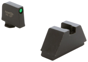 AmeriGlo Glock 2XL Tritium Night Sight, Tall 3 Dot, Green / Black