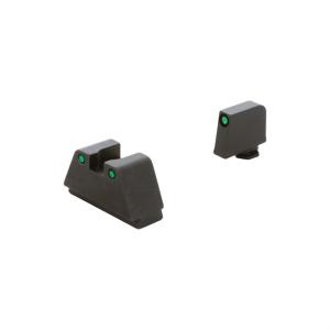 AmeriGlo Glock 2XL Tritium Night Sight, Tall 3 Dot, Green / Green
