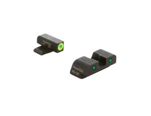 AmeriGlo Springfield Hellcat Spartan Sight Yellow Front / Green Rear