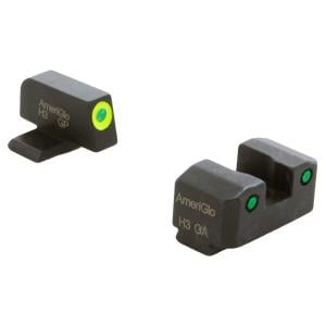 Ameriglo Trooper Springfield Hellcat OSP 3-Dot Night Set, Green Tritium