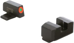 AmeriGlo Protector Springfield Hellcat OSP Night Sights, Green Front / Serrated Rear