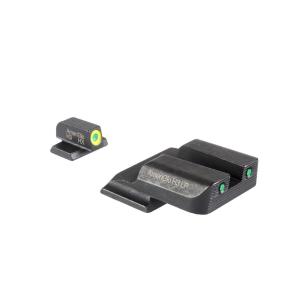 Ameriglo Trooper Tritium S&W M&P Shield Sight Set, Green