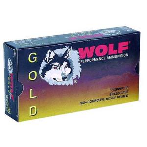 Wolf Gold .300 Winchester Magnum Ammunition 20 Rounds 165 Grain Soft Point Brass Cased 3051fps