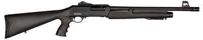 Dickinson XX3T-2 Commando 12 Gauge Pump-Action Shotgun 18.5" Barrel 3" Chamber 5 Rounds Ghost Ring Sights Synthetic Pistol Grip Stock Black Finish