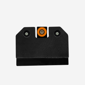 XS Glock 17,19,22-24,26,27,31-36,38 R3D Night Sights Orange - Non-Tritium Rear