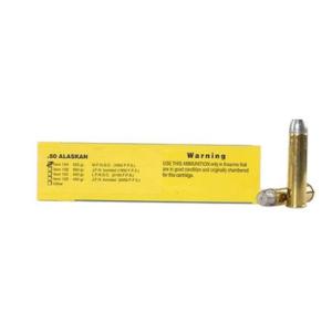 Buffalo Bore .50 Alaskan Ammunition 525 Grain Hard Cast Flat Nose Gas Check 20 Rounds